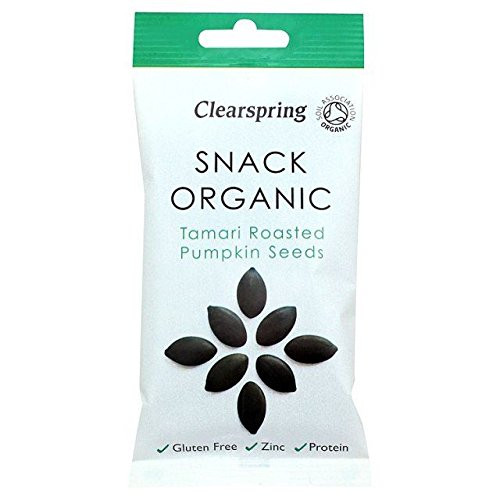 Clearspring Organic Tamari Roasted Pumpkin Seeds - 30g