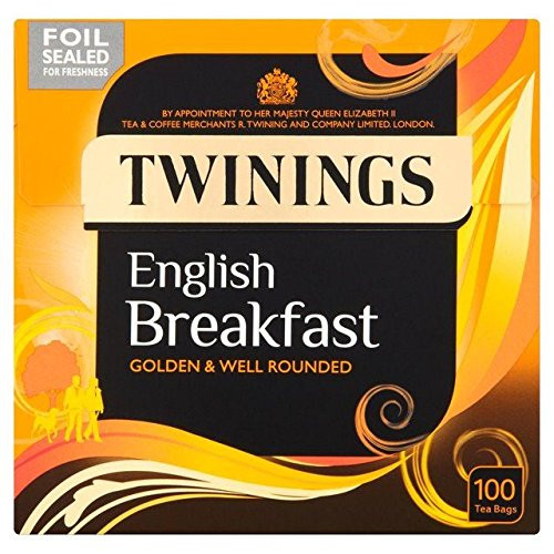 Twinings English Breakfast Tea Bags - 100 per pack