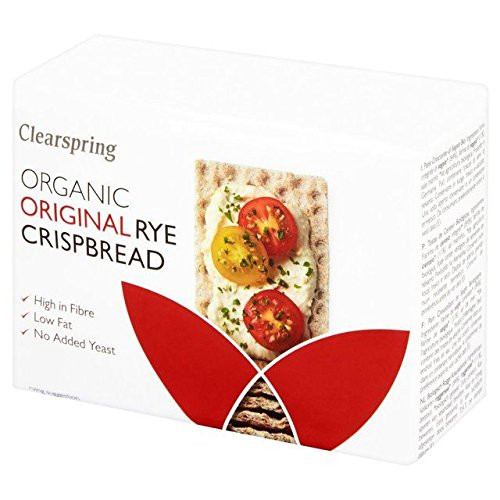 Clearspring Organic Rye Crispbread Original - 200g (0.44 lbs) Clearspring Organic Rye Crispbread Original - 200g (0.44 lbs)