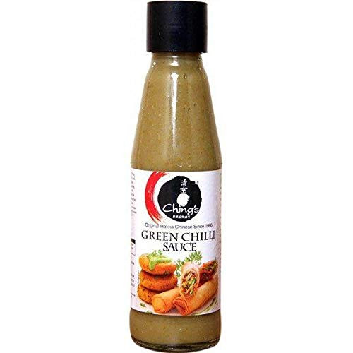 Chings Green Chilli Sauce - 190g - (pack of 4)