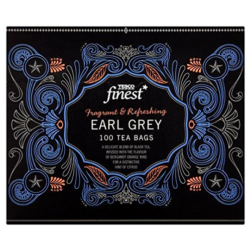 Tesco Finest Earl Grey 100 Teabags 250g