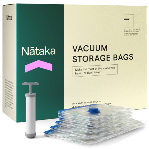 ?????? ????* Vacuum Storage Bags - Vacuum Sealer Bags for Clothes - Vacuum Seal Bags for Clothing - Space Bags Vacuum Storage Bags Jumbo for Comforters