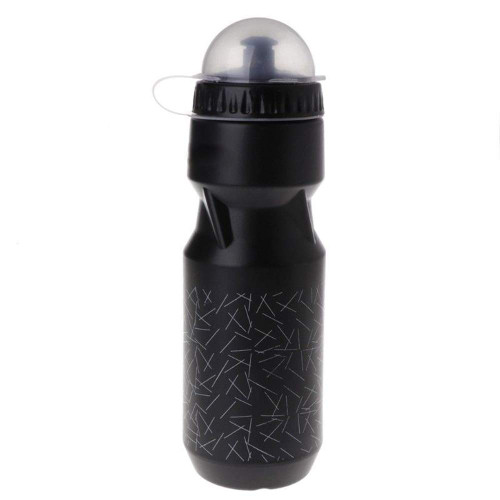 LAPUTA Sports Water Bottle- Large Capacity 750ML Gym Fitness Travel Sport Leakproof Water Drink Bottle for Hiking Cycling Climbing Camping (Black)