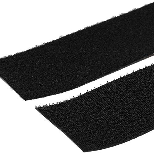 Strenco 2" Self Adhesive Hook and Loop 5 feet Sticky Back Tape Fabric Fastener