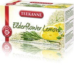 Teekanne Elderflower Lemon 20 Tea Bags (Pack of 3)