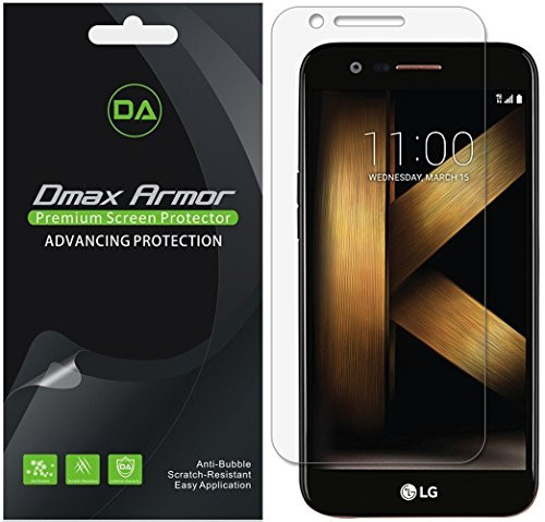 [6-Pack] Dmax Armor for LG K20 Plus Anti-Glare & Anti-Fingerprint (Matte) Screen Protector - Lifetime Replacements Warranty -Retail Packaging