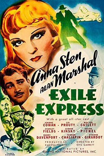 Exile Express - 1939 - Movie Poster
