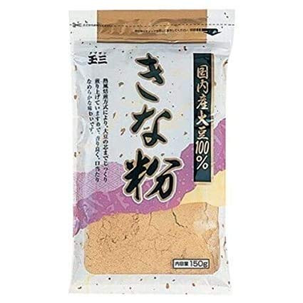 Japan Tamasan Kinako Roasted 100% Soy Bean Flour ????? ??? - 5oz (Pack of 4)