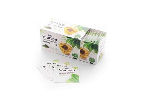 Jans 100% Organic, All Natural Soursop Graviola/Guanabana Leaves Tea Box - (Pack of 1) Jans 100% Organic, All Natural Soursop Graviola/Guanabana Leaves Tea Box - (Pack of 1)