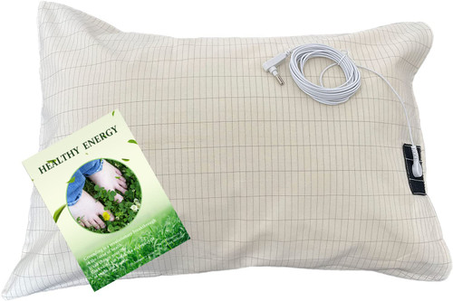 Grounding Pillowcase Silver Grounding Mat for Better Sleep Safe(1pc-20 * 30)