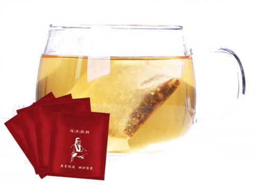 OuYang Hengzhi Natural Herbal Tea Poria Cocos Rose Tea Bag ?????? 30 Small Bags