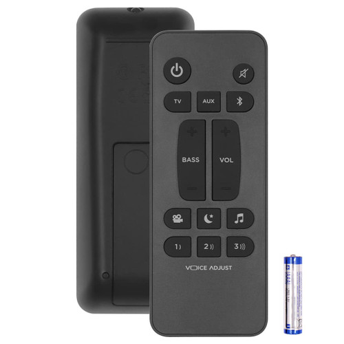 RE6214-1 RE62141 RTRE62141 Universal Soundbar Remote Control Replacement for Polk Audio Signa S1, AM6214-A Signa S2,Signa S3,Signa S4 Ultra-Slim Sound Bar (with Battery)