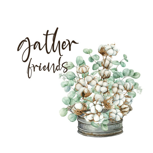 Gather Friends Watercolor Floral in Mason Jar Family Wall Decoration Wall Art Stickers Abstract Flower Picture Painting Peel and Stick Wall Stickers for School Kids Room Bathroom Outdoors Vinyl