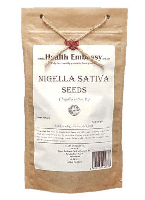 Nigella Sativa Seeds - Health Embassy - 100% Natural (100g)