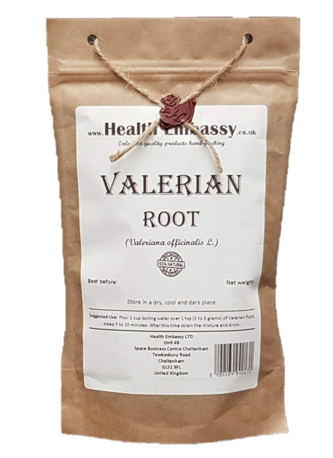 Valerian Root (Radix Valerianae) - Health Embassy - 100% Natural (50g)