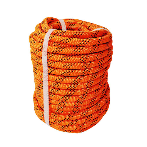 Elfinrm 1/2 in Double Braid Polyester Rope 100 FT Nylon Pulling Rope Arborist Rigging Rope Sailing Rope for Camping Swings Arborist Gardening Marine