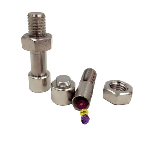 Spy Bolt Hidden Diversion Safe Secret Container Cash Money Hide Storage Stash ?Sliver Color?