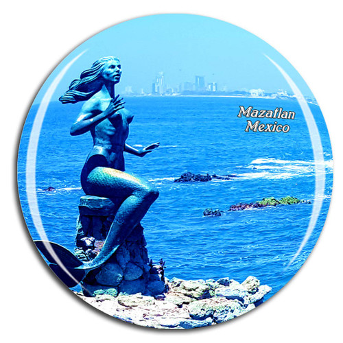 Weekino Mexico Mazatlan Fridge Magnet 3D Crystal Glass Tourist City Travel Souvenir Collection Gift Strong Refrigerator Sticker