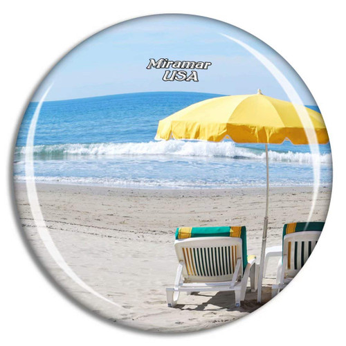 Weekino USA America Miramar Beach Fridge Magnet Travel Souvenir City Collection 3D Crystal Glass Gift Strong Refrigerator Sticker Weekino USA America Miramar Beach Fridge Magnet Travel Souvenir City Collection 3D Crystal Glass Gift Strong Refrigerator Sticker