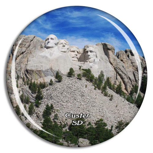 Custer Mount Rushmore South Dakota USA Magnet Travel Souvenir 3D Crystal Glass Collection Gift Refrigerator Sticker Custer Mount Rushmore South Dakota USA Magnet Travel Souvenir 3D Crystal Glass Collection Gift Refrigerator Sticker