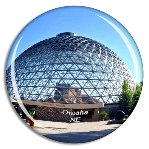 Omaha Henry Doorly Zoo Nebraska USA Magnet Travel Souvenir 3D Crystal Glass Collection Gift Refrigerator Sticker Omaha Henry Doorly Zoo Nebraska USA Magnet Travel Souvenir 3D Crystal Glass Collection Gift Refrigerator Sticker