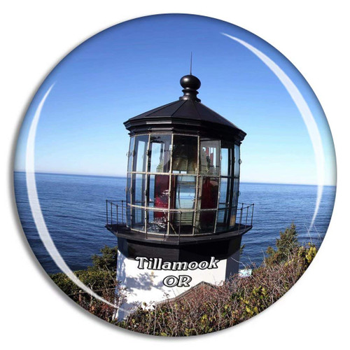 Tillamook Cape Meares Lighthouse Oregon USA Magnet Travel Souvenir 3D Crystal Glass Collection Gift Refrigerator Sticker Tillamook Cape Meares Lighthouse Oregon USA Magnet Travel Souvenir 3D Crystal Glass Collection Gift Refrigerator Sticker
