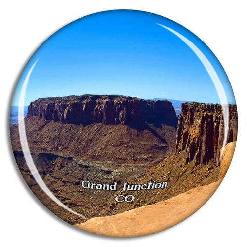 Grand Junction Canyon Colorado USA Magnet Travel Souvenir 3D Crystal Glass Collection Gift Refrigerator Sticker Grand Junction Canyon Colorado USA Magnet Travel Souvenir 3D Crystal Glass Collection Gift Refrigerator Sticker