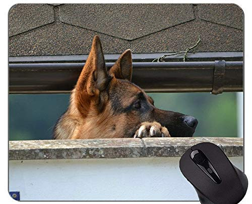 Mouse Pad,German Shepherd Dog Puppy Cute Mouse Pads,Dog Office Mouse Pad