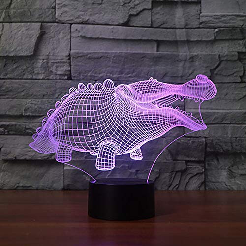 LLWWRR1 Modern Crocodile Modelling Table Lamp 7 Colors Changing Led 3D Luminaria Night Light for Child Bedside Sleep Lighting Home Decor LLWWRR1 Modern Crocodile Modelling Table Lamp 7 Colors Changing Led 3D Luminaria Night Light for Child Bedside Sleep Lighting Home Decor