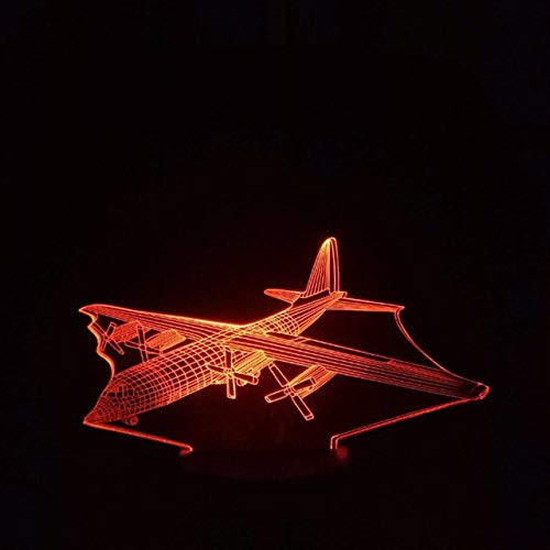 LLWWRR1 Aircraft 3D Night Light Led Touch Airplane Fighter Table Lamp 7 Colors Changing USB Light Fixture Children Gifts Toys Luminaria LLWWRR1 Aircraft 3D Night Light Led Touch Airplane Fighter Table Lamp 7 Colors Changing USB Light Fixture Children Gifts Toys Luminaria