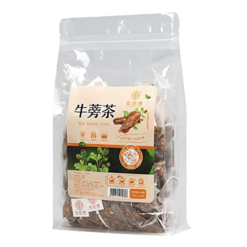 QIAO YUN TANG Natural Dried Burdock Root Tea Niu Bang ??? 5.29oz(150g,3gx50pack) Individual Package Herbal Substitute Health