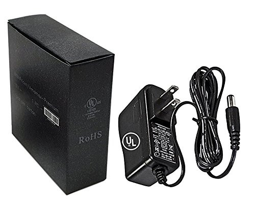 Amamax® Wall Adapter Power Supply - 12V DC 2A, 5.5mm - 2.1mm UL Listed