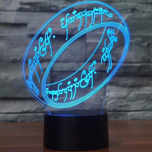 LLWWRR1 Ring Shape 3D Night Light Led USB Remote Touch Table Lamp Optical Illusion Bulbing Light 7 Colors Change Mood Lamp Best Gift LLWWRR1 Ring Shape 3D Night Light Led USB Remote Touch Table Lamp Optical Illusion Bulbing Light 7 Colors Change Mood Lamp Best Gift