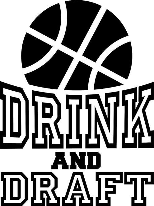 Drink and Draft Basketball Brackets Sports Hoops Funny Wall Decals for Walls Peel and Stick Wall Art murals Black Small 8 Inch Drink and Draft Basketball Brackets Sports Hoops Funny Wall Decals for Walls Peel and Stick Wall Art murals Black Small 8 Inch