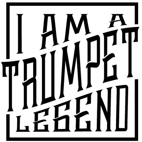 I Am A Trumpet Legend Fancy Square Band Instrument Music Wall Decals for Walls Peel and Stick Wall Art murals Black Medium 18 Inch I Am A Trumpet Legend Fancy Square Band Instrument Music Wall Decals for Walls Peel and Stick Wall Art murals Black Medium 18 Inch