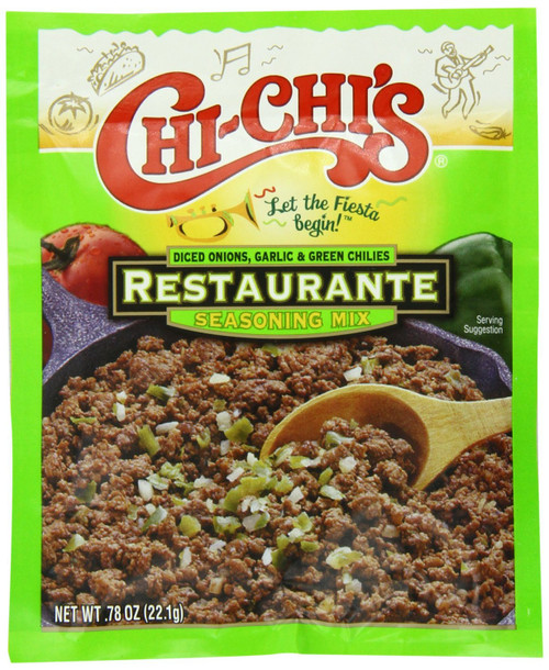 Chi Chi's Fiesta Restaurante Seasoning Mix 0.78 OZ (Pack of 2)