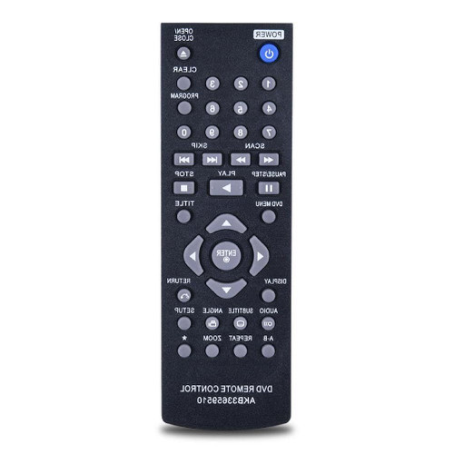 Remote Control for DVD Player AKB33659510 DVX390 DP122 DVX440 DP520 DP522 DVX452 DVX450 DVD Player DVD Remote Control