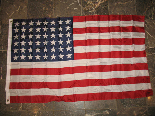 3X5 Usa United States 48 Stars Flag 3'X5' Banner Brass Grommets 3X5 Usa United States 48 Stars Flag 3'X5' Banner Brass Grommets