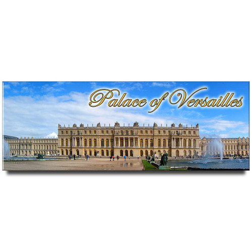 Palace of Versailles Panoramic Fridge Magnet Paris Travel Souvenir France Palace of Versailles Panoramic Fridge Magnet Paris Travel Souvenir France
