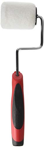 SHURE-LINE 03420C Shur-Line 3420C Premium Trim Roller, 3/8 in Nap, 3 in L, Threaded Soft Grip Handle, 4 inches