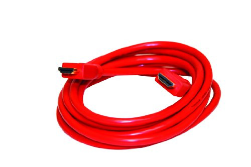 Steren BL-526-209RD High-Speed HDMI Audio/Video Gaming Cable 1080p (9 feet, Red)