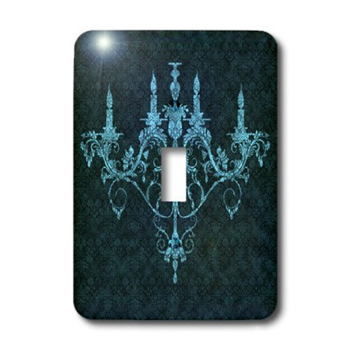 3dRose LLC lsp_32508_1 Chandelier Blue Damask, Single Toggle Switch 3dRose LLC lsp_32508_1 Chandelier Blue Damask, Single Toggle Switch