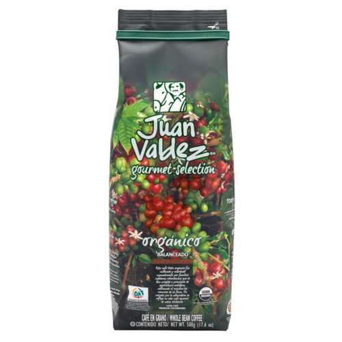 Organic Whole Bean Coffee - 17.6 oz - Gourmet Selection by Juan Valdez