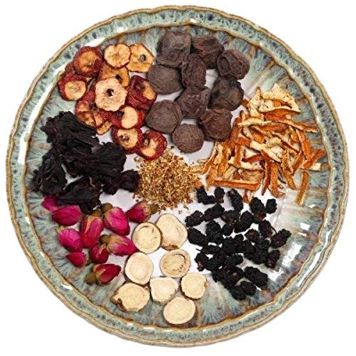 Helen Ou@Old Beijing Homemade Sour Plum Soup Bases or Soup Raw Materials Classic Four Seasons Drinks Suan Mei Tang (100g/3.5oz/0.22lb)