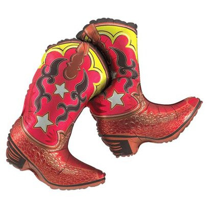 Dancin' Boots 36in Balloon