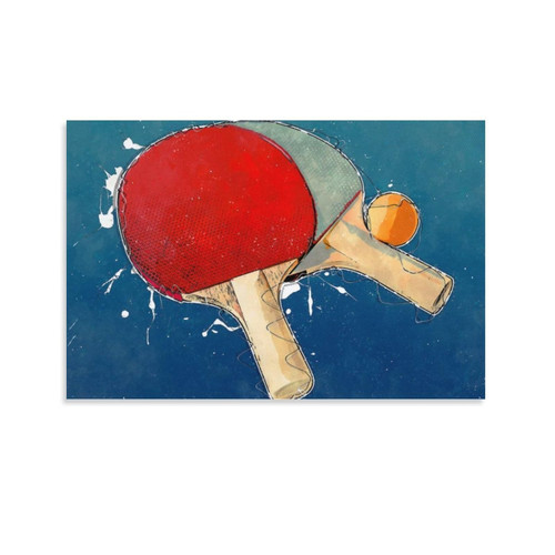 Room Aesthetic Poster Sports Poster Ping Pong Wall Art Deco Canvas Print Poster Canvas Painting Posters And Prints Wall Art Pictures for Living Room Bedroom Decor 16x24inch(40x60cm) Unframe-style Room Aesthetic Poster Sports Poster Ping Pong Wall Art Deco Canvas Print Poster Canvas Painting Posters And Prints Wall Art Pictures for Living Room Bedroom Decor 16x24inch(40x60cm) Unframe-style