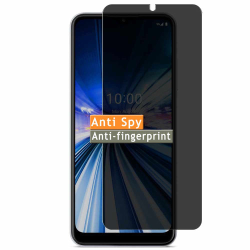 Vaxson Privacy Screen Protector, compatible with Boost Mobile Celero 5G Anti Spy Film Black