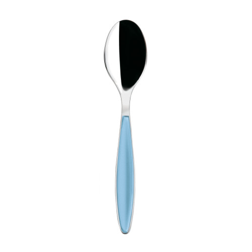 Guzzini Feeling 23000181 Table Spoon, Sea Blue, Total Length: 8.1 inches (20.5 cm)