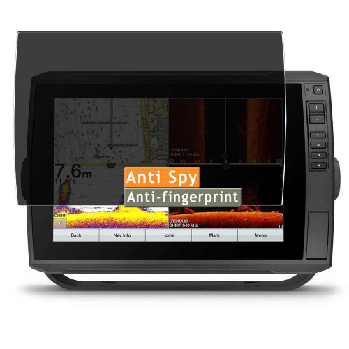 Vaxson Privacy Screen Protector, compatible with GARMIN ECHOMAP Ultra 106sv 10" Anti Spy Film Protectors Sticker [ Not Tempered Glass ]