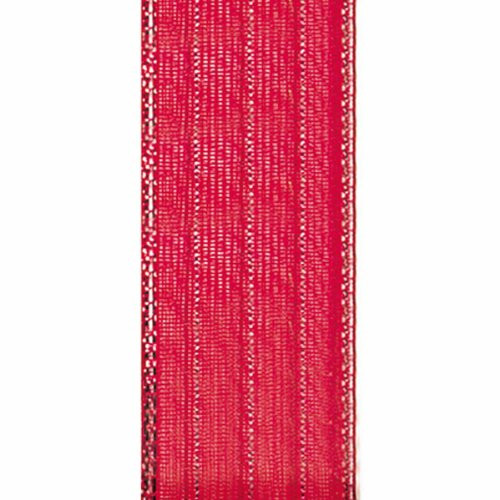 Offray Flair Craft Ribbon, 5/8-Inch x 9-Feet, Red